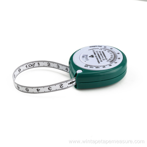 Green Drip Shape Medical BMI Measuring Tape